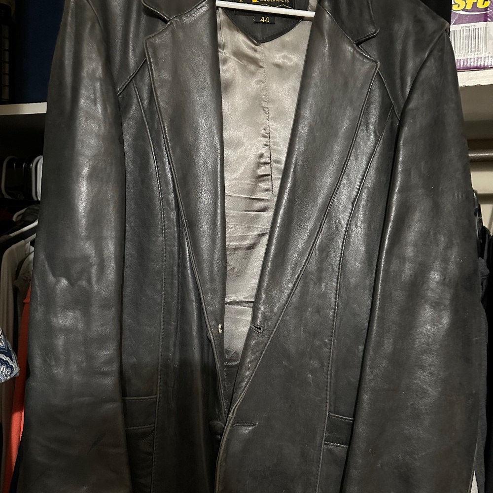 Men’s leather jacket